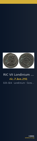 RIC VII Londinium 291 — CANOA