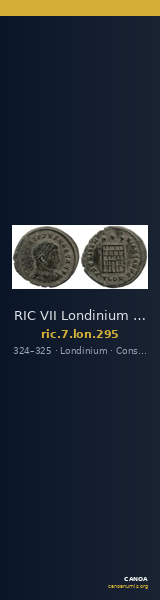 RIC VII Londinium 295 — CANOA