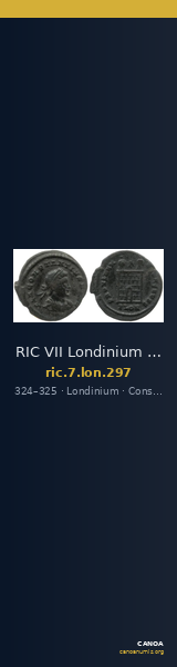 RIC VII Londinium 297 — CANOA