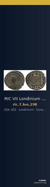 RIC VII Londinium 298 — CANOA