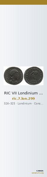 RIC VII Londinium 299 — CANOA