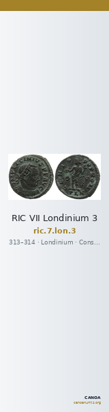RIC VII Londinium 3 — CANOA