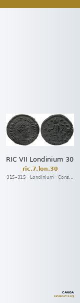 RIC VII Londinium 30 — CANOA