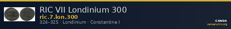 RIC VII Londinium 300 — CANOA