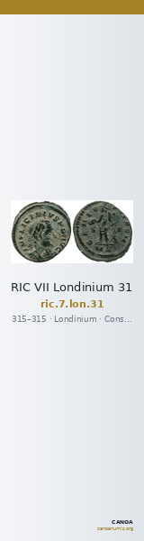 RIC VII Londinium 31 — CANOA