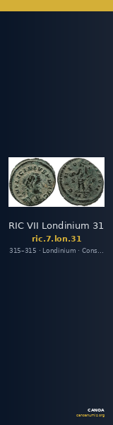 RIC VII Londinium 31 — CANOA