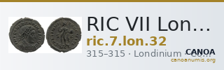 RIC VII Londinium 32 — CANOA