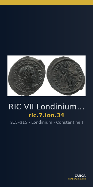 RIC VII Londinium 34 — CANOA