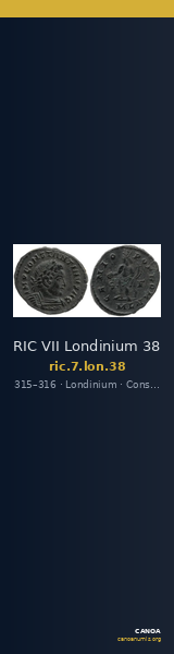 RIC VII Londinium 38 — CANOA