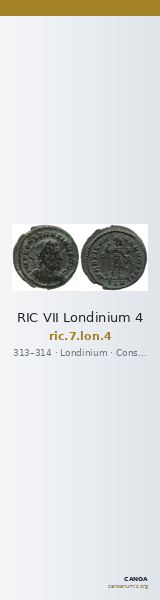 RIC VII Londinium 4 — CANOA