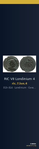 RIC VII Londinium 4 — CANOA