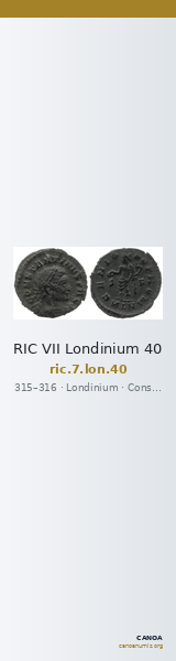 RIC VII Londinium 40 — CANOA