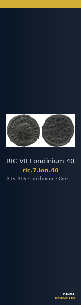 RIC VII Londinium 40 — CANOA