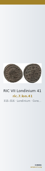 RIC VII Londinium 41 — CANOA