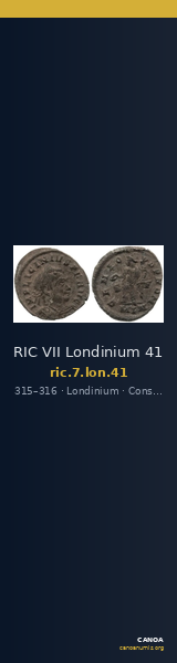 RIC VII Londinium 41 — CANOA