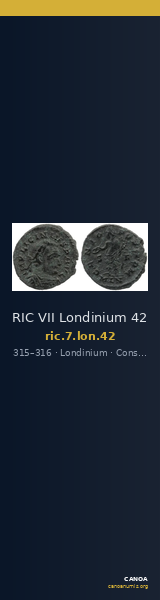 RIC VII Londinium 42 — CANOA