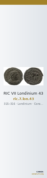RIC VII Londinium 43 — CANOA