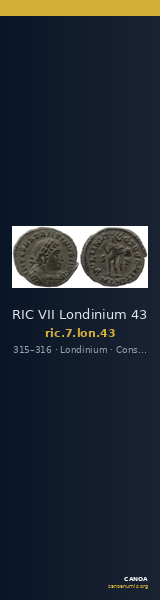 RIC VII Londinium 43 — CANOA
