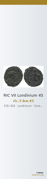 RIC VII Londinium 45 — CANOA