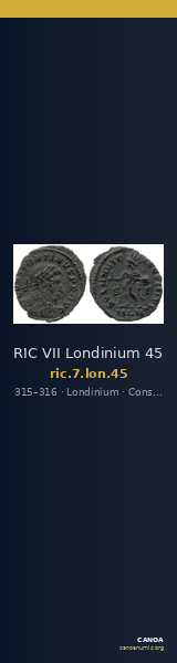 RIC VII Londinium 45 — CANOA