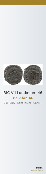 RIC VII Londinium 46 — CANOA