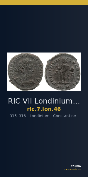 RIC VII Londinium 46 — CANOA