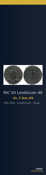 RIC VII Londinium 49 — CANOA