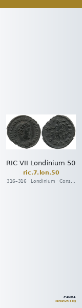 RIC VII Londinium 50 — CANOA