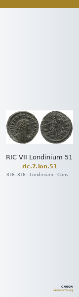 RIC VII Londinium 51 — CANOA