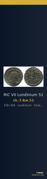 RIC VII Londinium 51 — CANOA