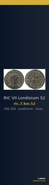 RIC VII Londinium 52 — CANOA