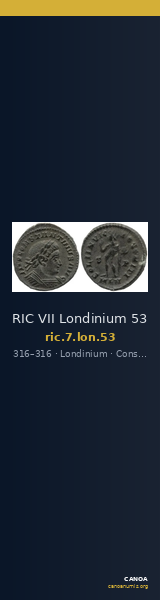 RIC VII Londinium 53 — CANOA