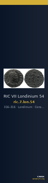 RIC VII Londinium 54 — CANOA