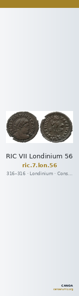 RIC VII Londinium 56 — CANOA