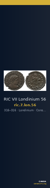 RIC VII Londinium 56 — CANOA