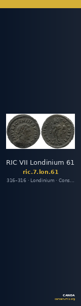 RIC VII Londinium 61 — CANOA