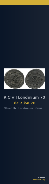RIC VII Londinium 70 — CANOA