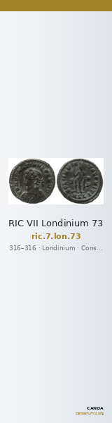 RIC VII Londinium 73 — CANOA