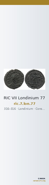 RIC VII Londinium 77 — CANOA