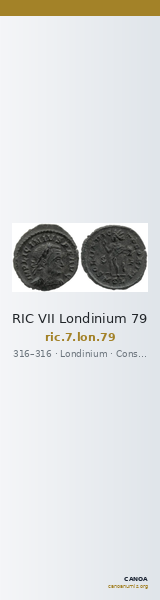 RIC VII Londinium 79 — CANOA