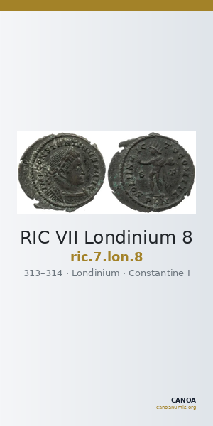 RIC VII Londinium 8 — CANOA