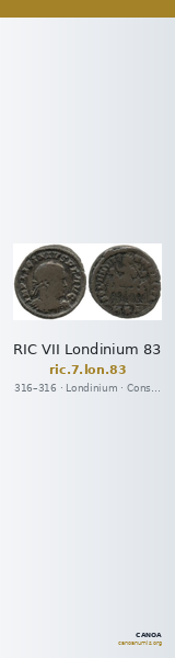 RIC VII Londinium 83 — CANOA