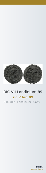 RIC VII Londinium 89 — CANOA
