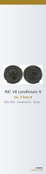 RIC VII Londinium 9 — CANOA