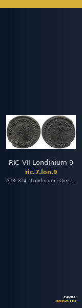 RIC VII Londinium 9 — CANOA