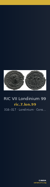 RIC VII Londinium 99 — CANOA
