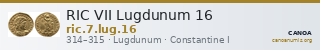 RIC VII Lugdunum 16 — CANOA