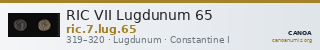 RIC VII Lugdunum 65 — CANOA