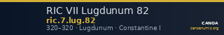 RIC VII Lugdunum 82 — CANOA