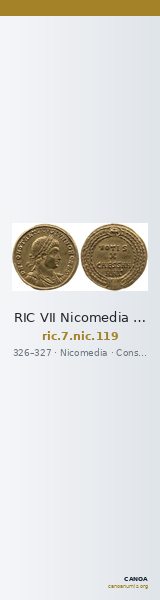 RIC VII Nicomedia 119 — CANOA